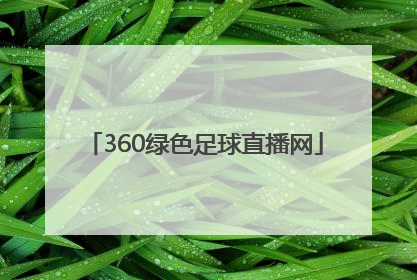 「360绿色足球直播网」360足球绿色直播无插件
